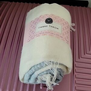 Ombre throw 50x60 inch